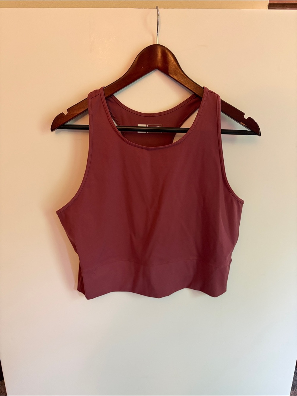 Lole Mauve-Rose Cropped Tank Top